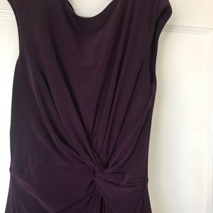 Ralph Lauren dress with ruched draping.